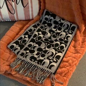 Coach Signature “C” Wool Scarf
